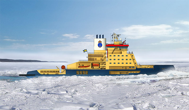 Här är Sveriges nya isbrytare