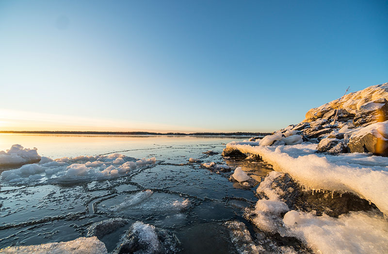 Isförhållanden i Bottenvikens skärgårdar