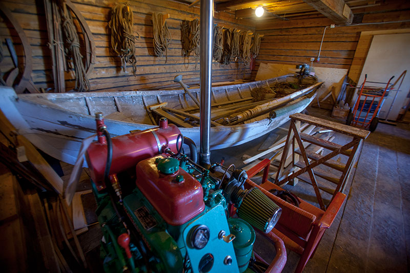 Båtmuseet vid Västra Kajen i Piteå