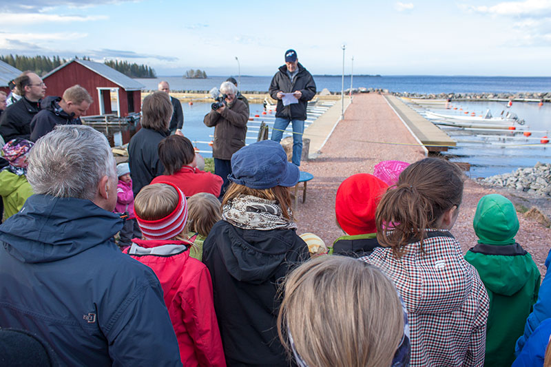 Invigning Brändöns Fiskehamn