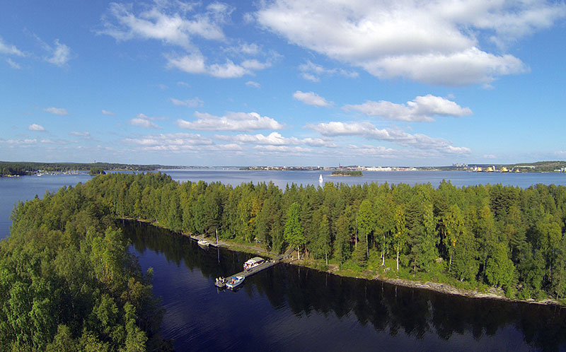 En skärgårdsö mitt i Luleå