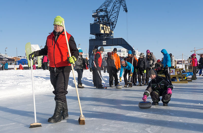 Luleå on ice – en familjedag i Södra hamn