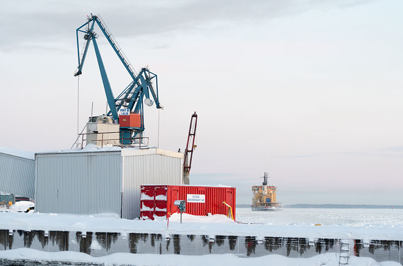 Frej fjärde isbrytaren i drift