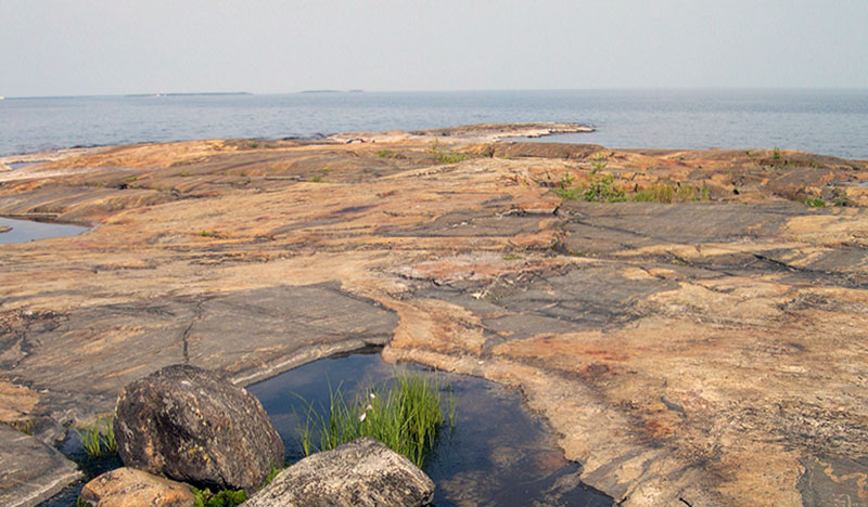 Naturreservatet på Burehällorna i Skellefteå skärgård