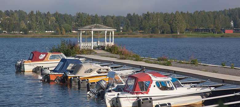 Seminariets Småbåtshamn i Luleå