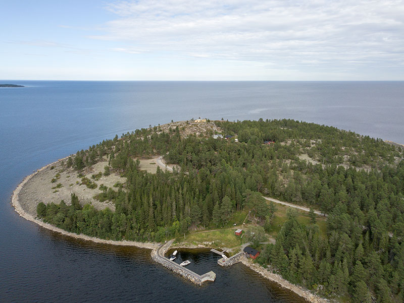 Bjuröklubb småbåtshamn i Skellefteå