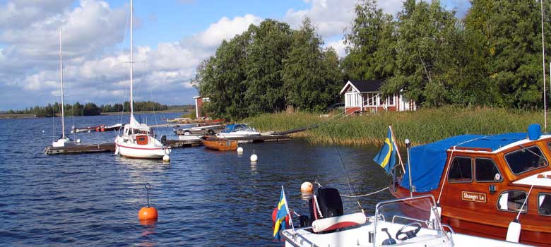 Örviken småbåthamn i Skellefteå