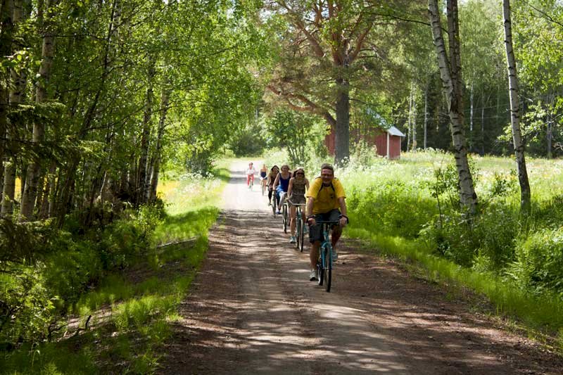 Vandringsleder på Hindersön