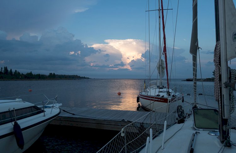 Åskskydd för segelbåtar